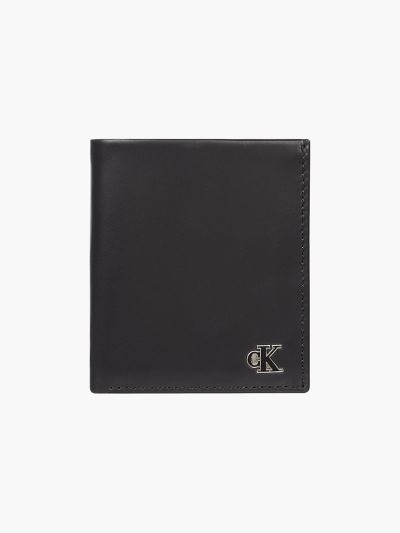 Calvin Klein Táskák & Kiegészítők HU834883 | Calvin Klein Bőr Trifold Férfi Pénztárca Fekete